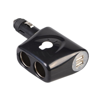 Talamex Lade-Adapter 1<2 und 2xUSB 12V 14504046