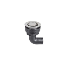 Talamex Deckabfluss Edelstahl/Acetal 90° 17700002