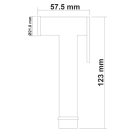 Trem Duschkopf Delluxe Messing verchromt 1/2 17486110
