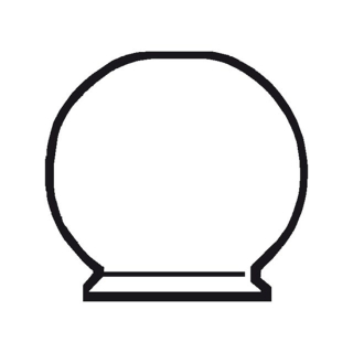 DHR Opalkugelglas 70mm 93820001