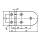 Talamex Scharnier 120.4x65mm 90° 43804120
