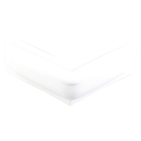 Talamex Stegfender Winkel 25+25x7x10cm weiß 79411101