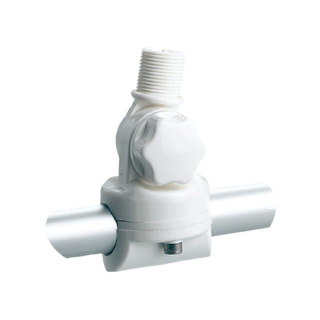 Glomex Antennen-Relinghalterung Nylon 22/25mm 2-Wege 21507159