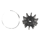 Talamex Nitrile Inboard Impeller Spline-Drive mit Kappe...