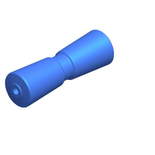 Talamex Kielrolle V-Form Polyurethan 295mm Ø82mm Bohrung 16mm 76751012
