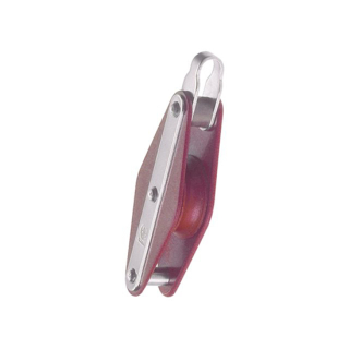 HYE Block Tufnol Bügel Hundsfott Einzel-Scheibe 35mm für Tau 12mm 65402035