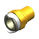 Whale WX1513 Adapter 1?2 NPT Male (Messing)-15mm 17540525