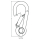 Talamex Karabinerhaken mit Auge 70mm 74226070