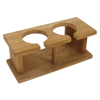 Eude Weinglasständer 2fach 21.5x9x9.5cm 94398123