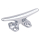 Foresti & Suardi Klampe Bronze verchromt 50mm 66102060
