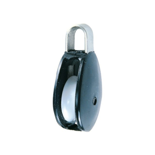 Talamex Flaggenleinenblock Nylon schwarz 65222000