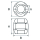 Talamex Wellen-Anode Kugelform Aluminium 45mm 45813045