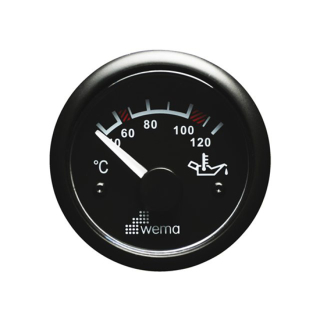 Wema Anzeige Öltemperatur schwarz 21352006