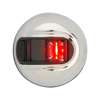 Attwood Backbordlicht LED Lightarmor vertikal-rund Edelstahl 12543147
