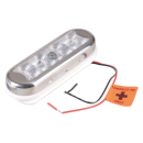 Talamex Bimini-Lampe flache Montage 12/24V mit Schalter...