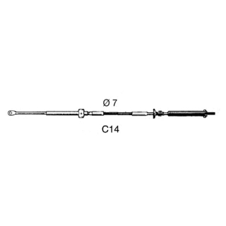 Ultraflex UF Schaltkabel C14 6ft 1,83m 75221406
