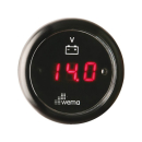 Wema Anzeige Voltmeter LED schwarz 21352012