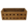 Eude Blockgitter-Regal 25.5x10x10cm 94398101