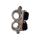 Facnor Twin Fairlead (Rope Hole Ø20) for Stanchion 25mm 68751007