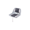 Talamex Steuersitz Basic-Plus Kunststoff grau/blau 75889033