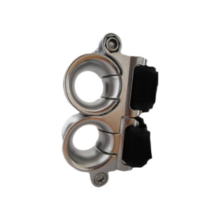 Facnor Twin Fairlead (Rope Hole Ø20) for Stanchion 28mm 68751008