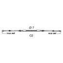 Ultraflex UF Schaltkabel C2 23ft 7,03m 75220223