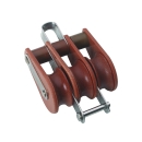 Barton Block Tufnol Bügel Hundsfott Dreifach-Scheibe 45mm für Tau 13mm 65608043