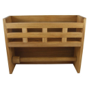 Eude Lagerregal mit Küchenrollenhalter 33x10x25.5cm...