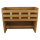 Eude Lagerregal mit Küchenrollenhalter 33x10x25.5cm 94398109