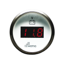 Wema Silber-Serie Anzeige Voltmeter-LED 12V weiß...