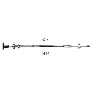 Ultraflex UF Schaltkabel B14 16ft 4,88m 75220116