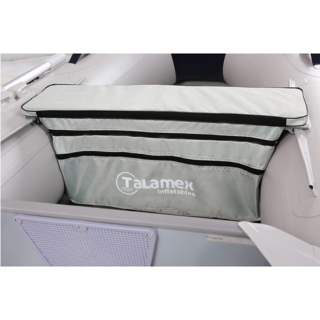 Talamex Sitz-Tasche mit Kissen grau 120x20cm 85922108