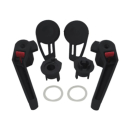 Lewmar 361680992 F3G LARGE HANDLE KIT BLK (PAIR) 18423005