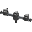 Borika FASTen Gm350-3 Reling mit 3 Zubehörhaltern...