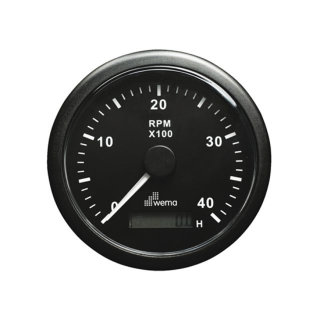 Wema Anzeige DZM 4000U B-Stunden schwarz 21352035