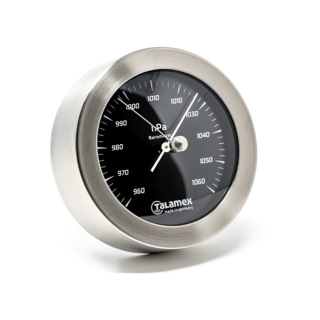 Talamex Thermo-Hygro Blackline 100mm Edelstahl 21421203