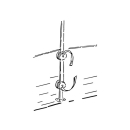Trem Railing holder for sup 4 clamps 85100104