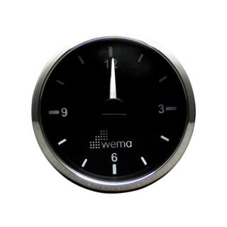 Wema Silber-Serie Uhr analog schwarz 21352133