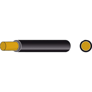 Automarine Batterie-Kabel PVC-Isoliert 25mm² schwarz (RL=10m) 14422174