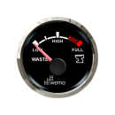 Wema NMEA2000 Silber-Serie Anzeige Schmutzwasser schwarz...