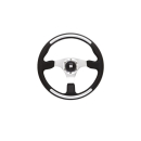 Ultraflex Steuerrad SANTORINI B/S 350mm schwarzer Griff,...