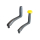 Lewmar One Touch PG W-Kurbel 200mm 76321079