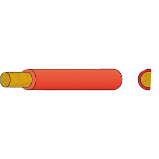 Automarine Batterie-Kabel PVC-Isoliert 50mm² rot (RL=10m) 14422177