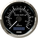 Wema Silber-Serie GPS-Speedometer Analog schwarz...