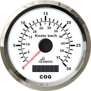 Wema Silber-Serie GPS-Speedometer Analog weiß...