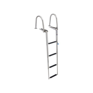 Talamex Badeleiter teleskop und fold-up mit Handgriff und 4 Stufen 79626011