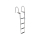 Talamex Badeleiter teleskop und fold-up mit Handgriff und 4 Stufen 79626011