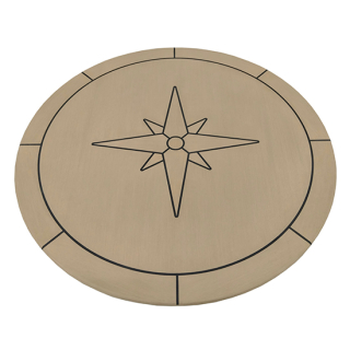 Eude Tischplatte Eco Teak Circle Ø 65cm 75880074
