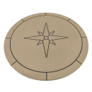 Eude Tischplatte Eco Teak Circle Ø 65cm 75880074