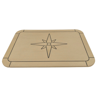 Eude Tischplatte Eco Teak Classic Soft 51X75cm 75880071